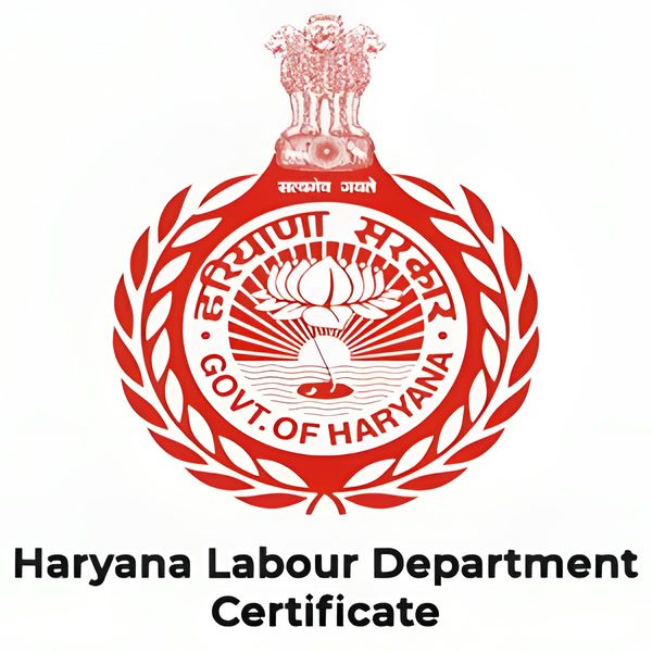 Haryana Labour Department Certificate